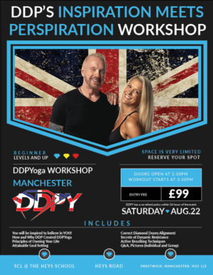DDPYoga Workshop Manchester